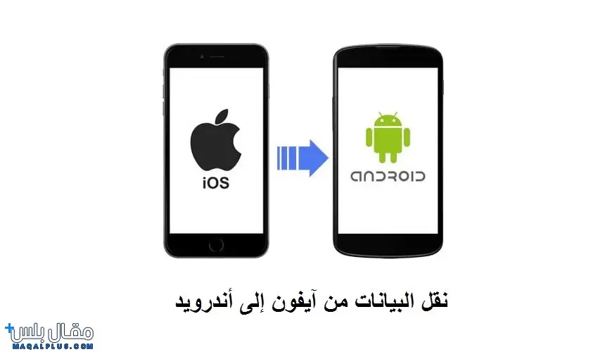 نقل البيانات من ايفون الى اندرويد