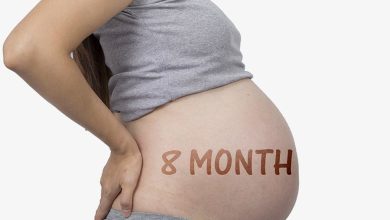 ماذا يحدث في الشهر الثامن من الحمل