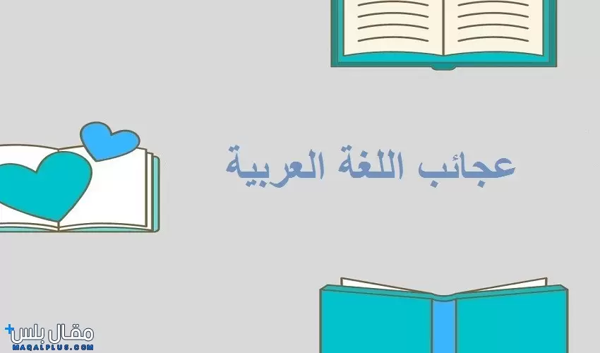 عجائب اللغة العربية