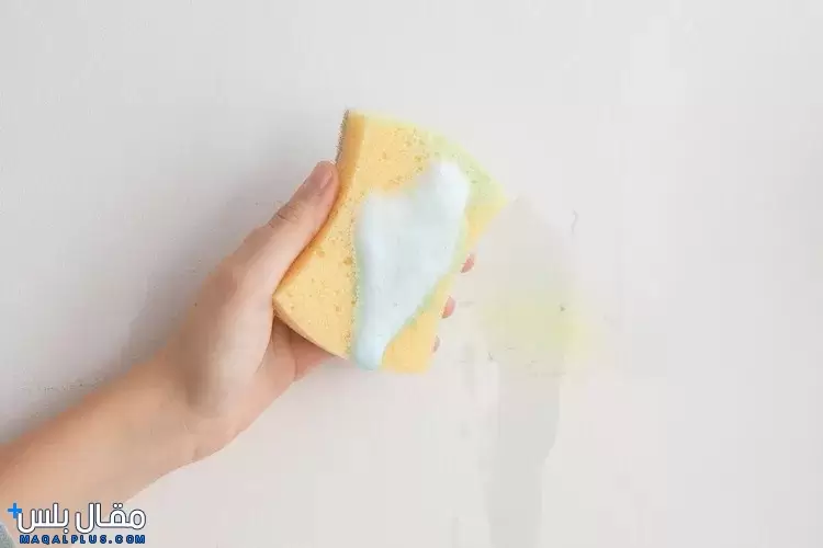 طريقة تنظيف الجدار الأبيض