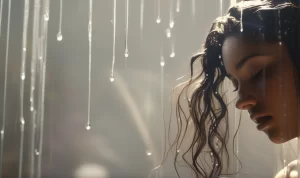 غسل الشعر في المنام